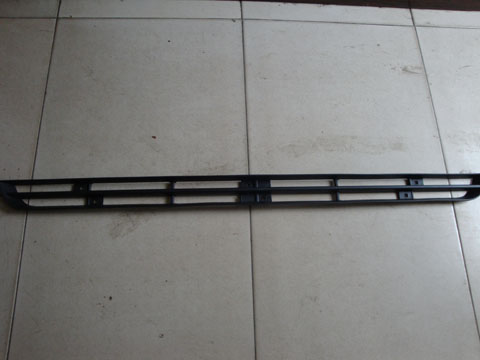 Under the bumper grille