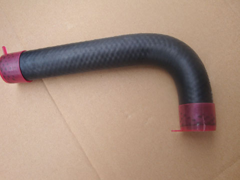 Warm air inlet pipe, the cab